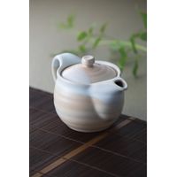 萩陶苑 萩焼 姫土 丸ポット 05122 1箱（直送品）