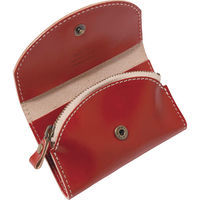 ギフテック m，i，u，o.j ヌメ革 小銭入れ レッド OJ-0404 1箱（直送品）