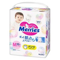 メリーズ おむつ パンツ M（6～11kg）1セット（52枚入×3パック）ずっと肌さらエアスルー 花王