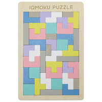デビカ イクモク木製知育パズル 四角形 113017 1個