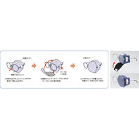 川本産業 布アイパッチ子供用 赤1枚 035-152700-00 1個