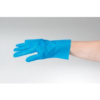 【使い切り手袋】 リーブル TPEグローブ のびのびフィット ブルー Lサイズ 35μ No.2312 1箱（200枚入）