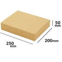 【60サイズ】小型ダンボール 1梱包（10枚入） 250×200×50mm NO851 450CP logimart