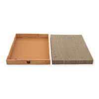 バリパッドワイドプラス ライトブラウン 爪とぎ 猫壱