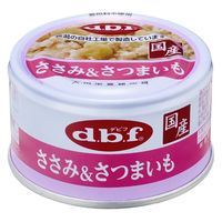 デビフ ささみ＆さつまいも 国産 85g 6缶 ドッグフード 犬 ウェット 缶詰