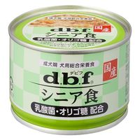 デビフ 缶詰 犬 シニア食 乳酸菌・オリゴ糖配合 国産 150g 4缶 ドッグフード ウェット