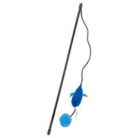 ペティオ 大好きブルーの猫じゃらし マウス＆ボール 猫用 おもちゃ