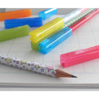 トンボ鉛筆 つなげるキャップ ブルー PC-SJM 1セット(5セット)（直送品）