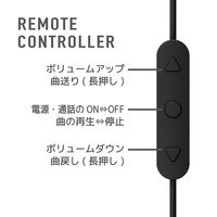 アルペックス Bluetoothイヤホン BTE-A3000 ブラック BTE-A3000BK 1個（直送品）