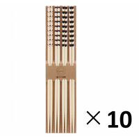 不二貿易 菜箸4本セット 猫 14117 1箱(40膳:4膳×10袋)（直送品）