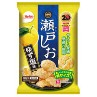 76g瀬戸しお ゆず塩味 6袋 栗山米菓 せんべい お煎餅 おつまみ 個包装