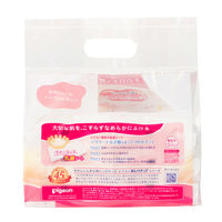 ピジョン おしりナップ オイル配合 なめらか厚手仕上げ 詰め替え 1パック（64枚入×6コ）