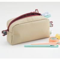 リヒトラブ にゃんシーン ボックスペンポーチ L ピスタチオグリーン A2224-7 1個