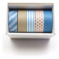 カモ井加工紙 mt マスキングテープ ギフトボックス・グレイッシュ MT05G014 1個