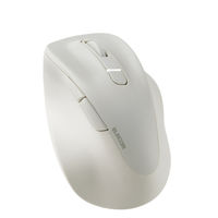 Bluetoothマウス 静音 無線 ワイヤレス 握りの極み 5ボタン Mサイズ 白 M-XGM30BBSKWH エレコム 1個（直送品）