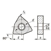 住友電工ハードメタル チップ DCMT070208N-SU AC6030M 1セット(10PC)（直送品）