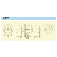 ミネベアショウワ ショウワ W2ーDAC 万能取替玉座 25~43mm 1017117 1台（直送品）