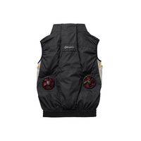 アタックベース 6640 The tough 空調風神服 ベスト サージオリーブ L 6640-05-L 1着（直送品）