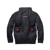 アタックベース 6643 The tough 空調風神服 長袖JK サージグレー 5L 6643-07-5L 1着（直送品）