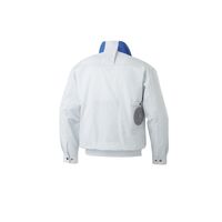 アタックベース KF90470V ファンネット付き長袖ブルゾン シルバー LL KF90470V-6-LL 1着（直送品）