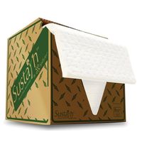 昭和商会 吸油シート サステイン タイプO ホワイト 100枚/箱 CZ00002 1箱（直送品）