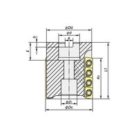 MOLDINO ラフィングエンドミル・ボア AMEB1250R-42-4NT 1PC（直送品）