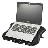 オーム電機 ノートパソコンクーラー SCRGBーK 01-0045 1個（直送品）