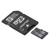 オーム電機 マイクロSDカード MMD32GーK 01-3058 1個