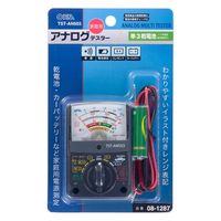 オーム電機 アナログテスター 家庭用 AN503 08-1287 1個