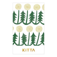 キングジム キッタ フラワー8 40枚入(10枚×4柄) KIT069 1セット(1冊×5)