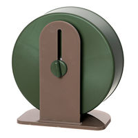 リーフ Tafit 静音小動物用ホイール26 グリーン φ26×幅8.5cm 273301 1個（直送品）