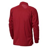 シンメン クイックドライロングポロシャツ レッド 5L 0180/レッド/5L 1着（直送品）