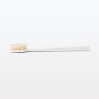 無印良品 ポリプロピレンシャワーブラシ 白 全長約37cm 良品計画