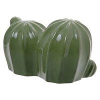 リーフ Ｔａｆｉｔ　ハムスターのサボテンハウス　陶器製　グリーン　１９．５×６．５×１２．０ｃｍ 273474（直送品）