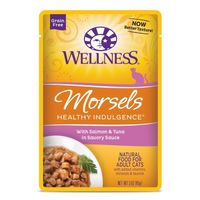 ウェルネス ヘルシーインダルジェンス 香るとろみスープ仕立て サーモン＆ツナ 85g 5袋 キャットフード 猫 ウェット パウチ