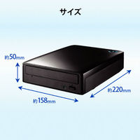 アイ・オー・データ機器 電子帳簿保存用外付ブルーレイドライブ 電帳法アプリケーション付き BRD-UT16D/M1 1台