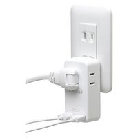 プリンストン 電源タップ個口USB給電ポート搭載OAタップ「Unitap」ブラック PPS-UTAP3BBK 1台