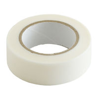 汚れ防止用 マスキングテープ 15mm×10m ホワイト 1巻 キラックス