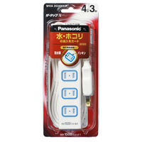 延長コード 電源タップ 2P式 4個口 3m パナソニック ザタップX WHA2534WKP 1個