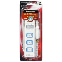 延長コード 電源タップ 2P式 4個口 2m パナソニック ザタップX WHA25242WKP 1個