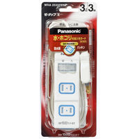 延長コード 電源タップ 2P式 3個口 3m パナソニック ザタップX WHA25332WKP 1個