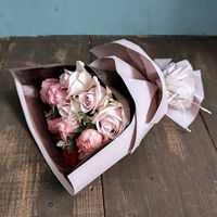 【生花】アデリー フリルブーケ　スイート　１２本 DB-P12 1個（直送品）