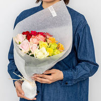 【生花】アデリー ホシファーム　フレッシュブーケ　カラフル　１８本 FB-M18 1個（直送品）