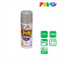 アサヒペン アスペンラッカースプレー銀 901403 1セット（6本入）
