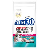 AIM30 猫 室内避妊・去勢後成猫用 健康な尿路・毛玉ケア フィッシュ 国産 600g 3袋 マルカン キャットフード