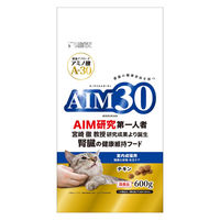 AIM30 猫 室内成猫用 健康な尿路・毛玉ケア 国産 600g 3袋 マルカン キャットフード ドライ