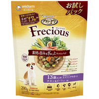 （お試しサイズ）グラン・デリ フレシャス 13歳以上用 チキン＆ビーフ 国産 200g 3個 ユニ・チャーム ドッグフード