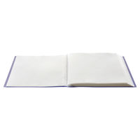 リヒトラブ CUBE FIZZ クリヤーブック A4タテ 42ポケット ブルー N6001-8 1冊