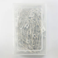 ミツヤ 安全ピン No.4 44mm 100本入 AP-4 1箱