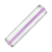 共栄プラスチック カラーバールーペ ミニ 10.5cm ライトラベンダー CBLM-500-LL 1本